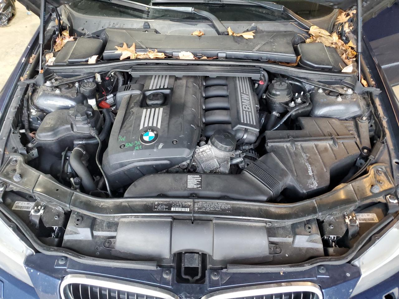 2011 BMW 3er VIN WBAPK5G54BNN30711 Copart auction photo, front end / side damage thumbnail 13