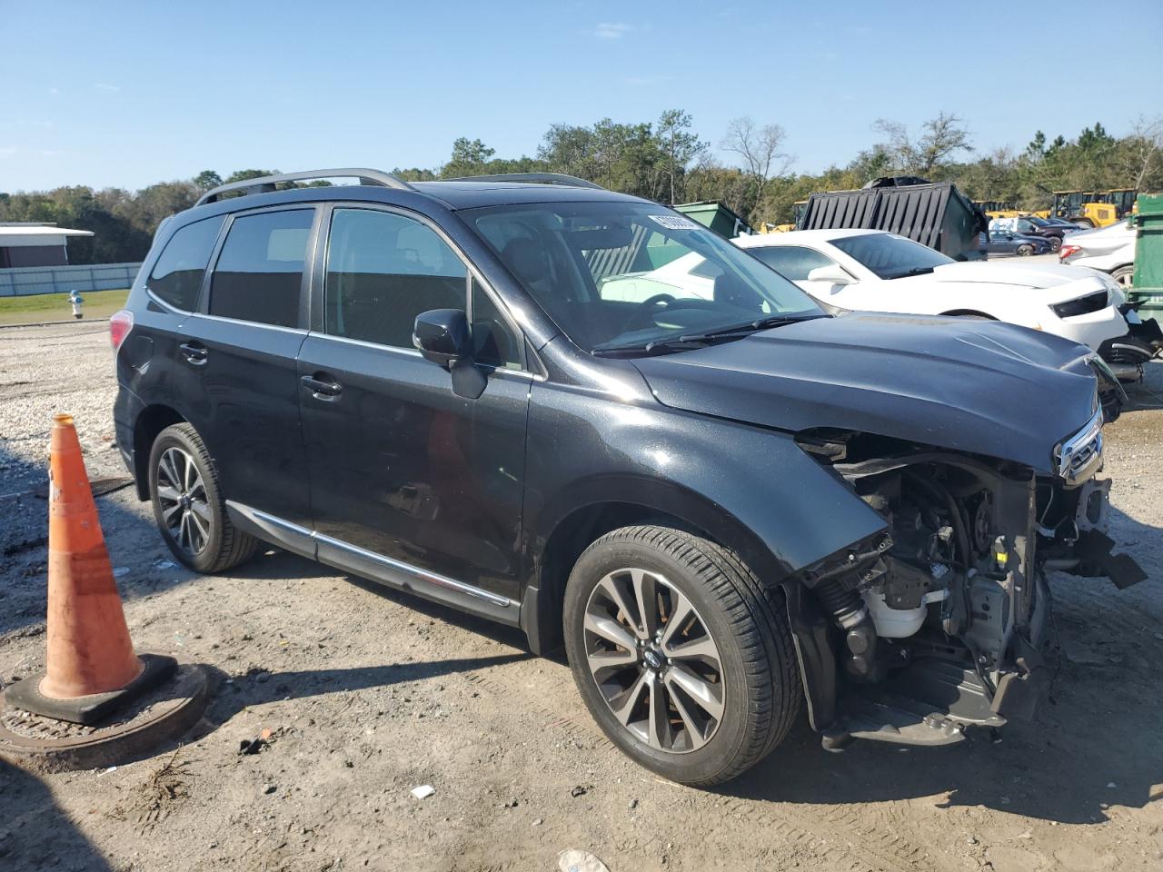 2018 Subaru Forester VIN JF2SJGWC8JH526204 Copart auction photo, front end damage thumbnail 4