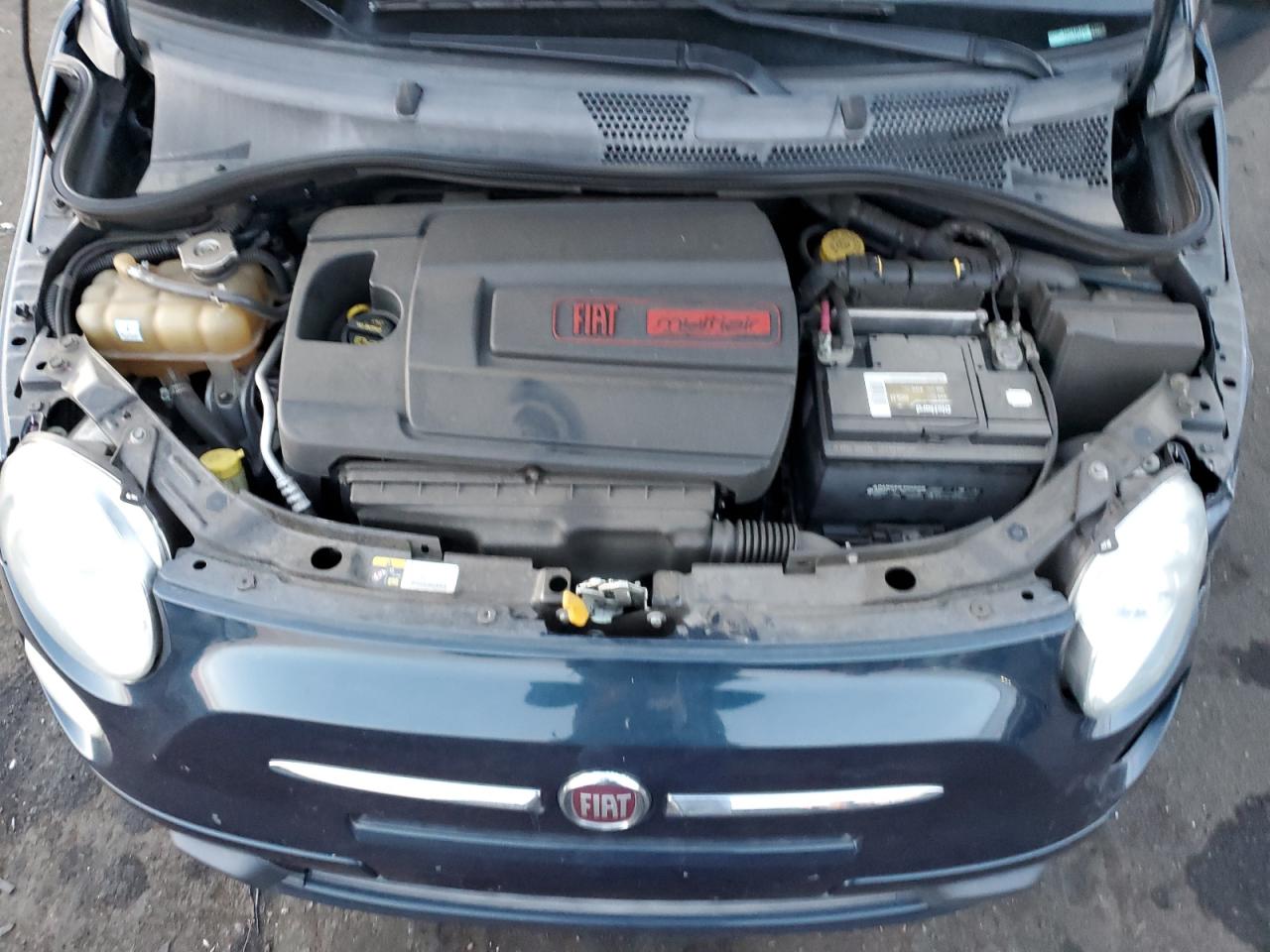 2013 Fiat 500 VIN 3C3CFFAR4DT678131 Copart auction photo, all over damage thumbnail 11