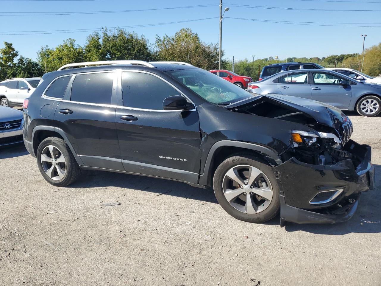 2019 Jeep Grand Cherokee VIN 1C4PJMDX5KD446148 Copart auction photo, front end / minor dent/scratches damage thumbnail 4
