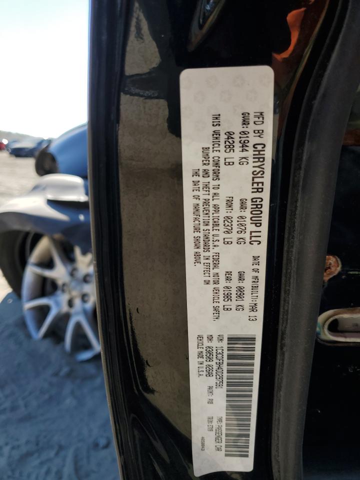 2013 Dodge Dart VIN 1C3CDFBH4DD297591 Copart auction photo, undercarriage / front end damage thumbnail 13