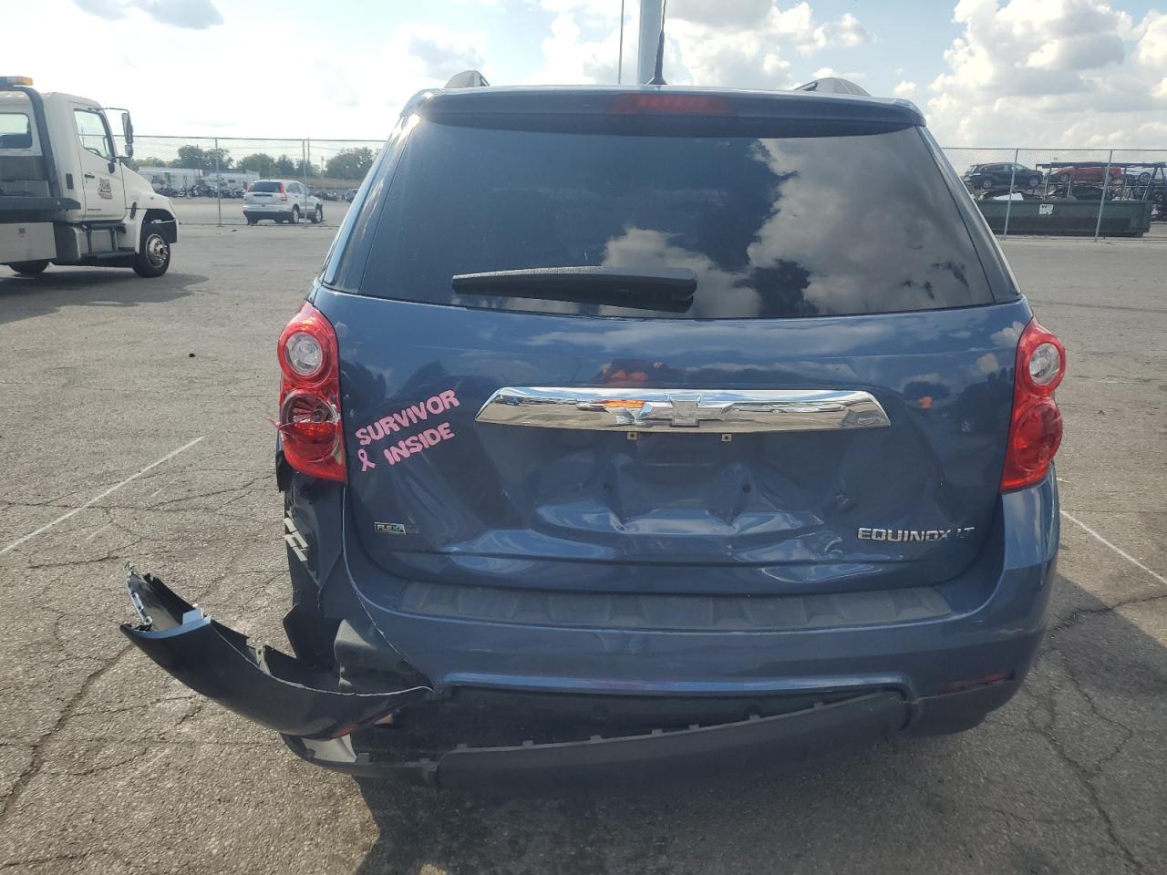 2012 Chevrolet Equinox VIN 2GNALPEK0C6196703 Copart auction photo, front end / rear end damage thumbnail 6
