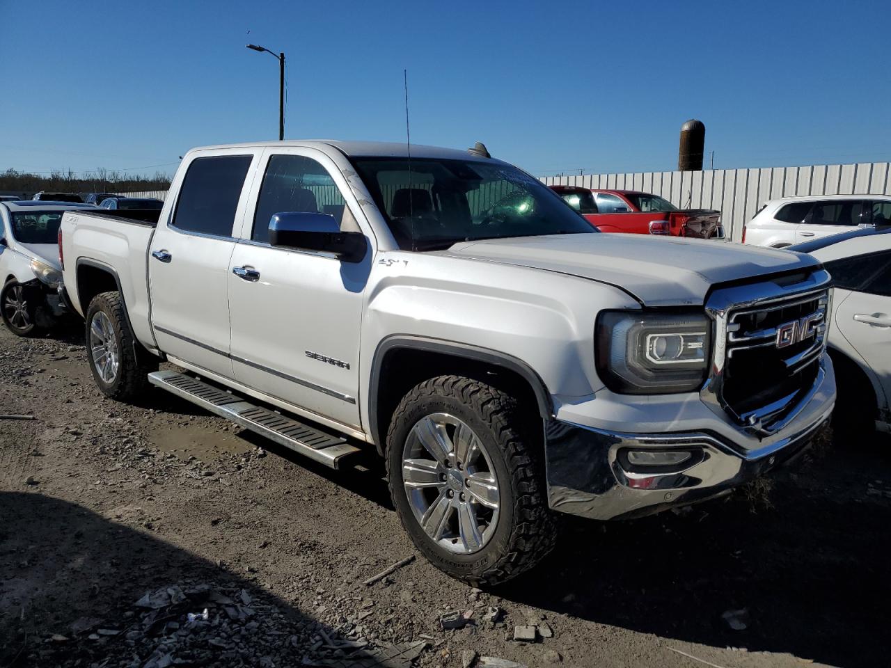 2016 GMC Sierra VIN 3GTU2NEC0GG196930 Copart auction photo, front end damage thumbnail 4