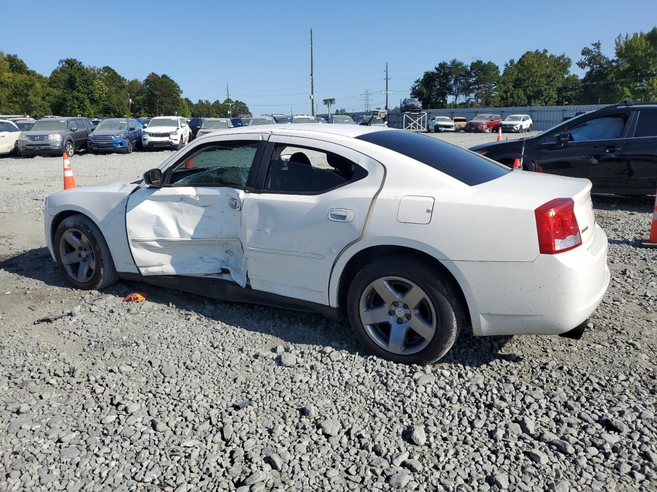2009 Dodge Charger VIN 2B3KA43T79H571238 Copart auction photo, side damage thumbnail 2