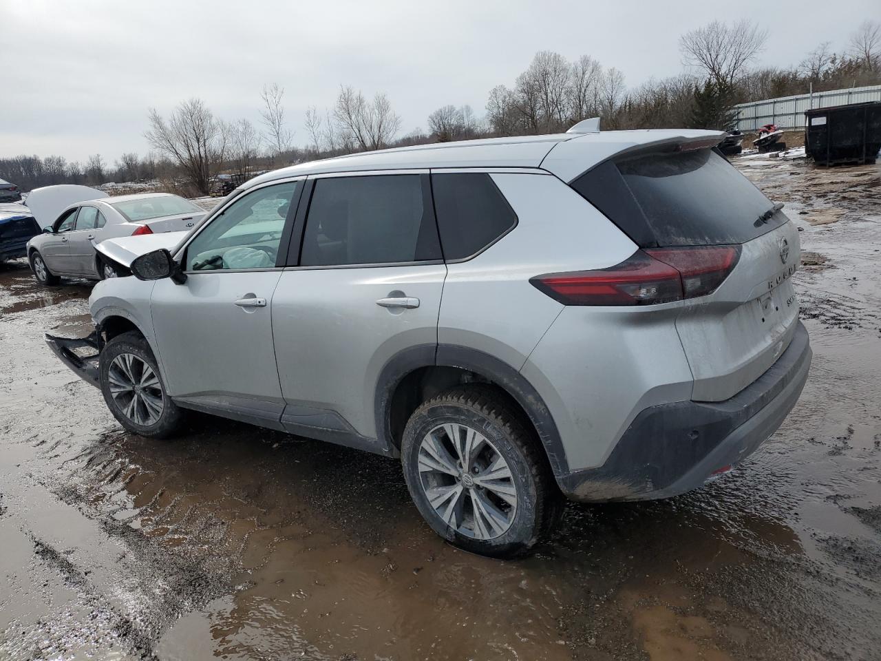 2021 Nissan Rogue VIN 5N1AT3BB2MC781535 Copart auction photo, front end damage thumbnail 2