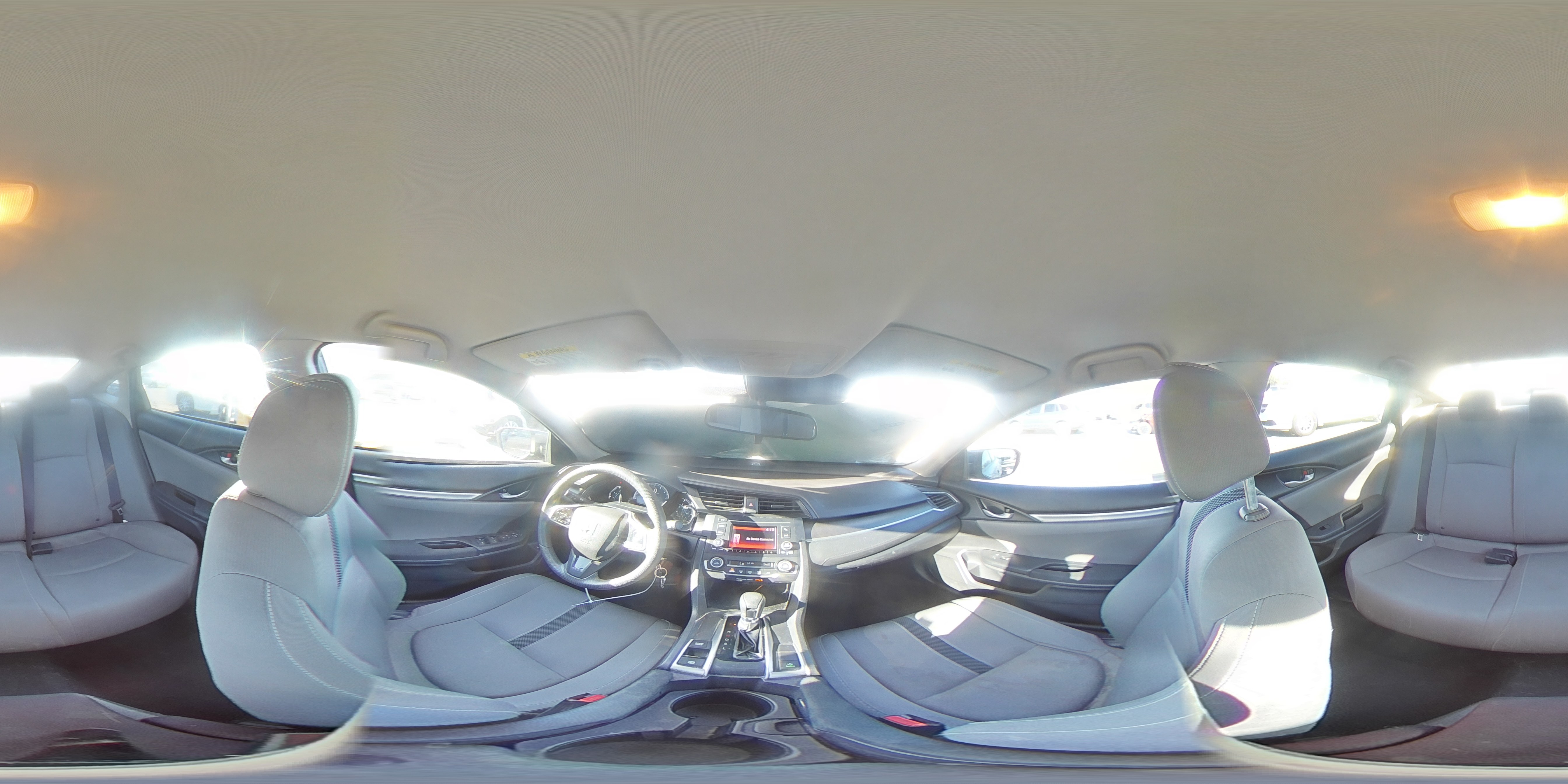 2019 Honda Civic VIN 19XFC2F65KE045907 Copart auction photo, side damage thumbnail 13