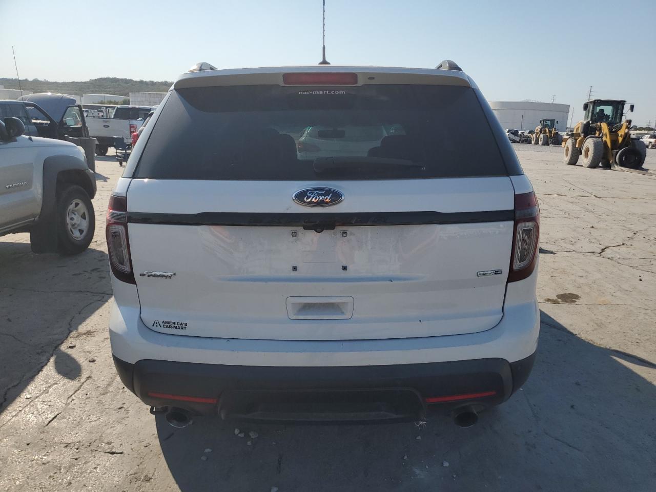 2014 Ford Explorer VIN 1FM5K8GT7EGA07827 Copart auction photo, undercarriage / front end damage thumbnail 6