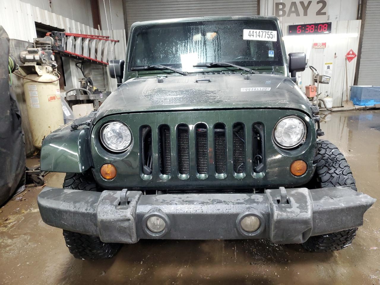 2011 Jeep Wrangler VIN 1J4BA5H13BL618294 Copart auction photo, front end / side damage thumbnail 5