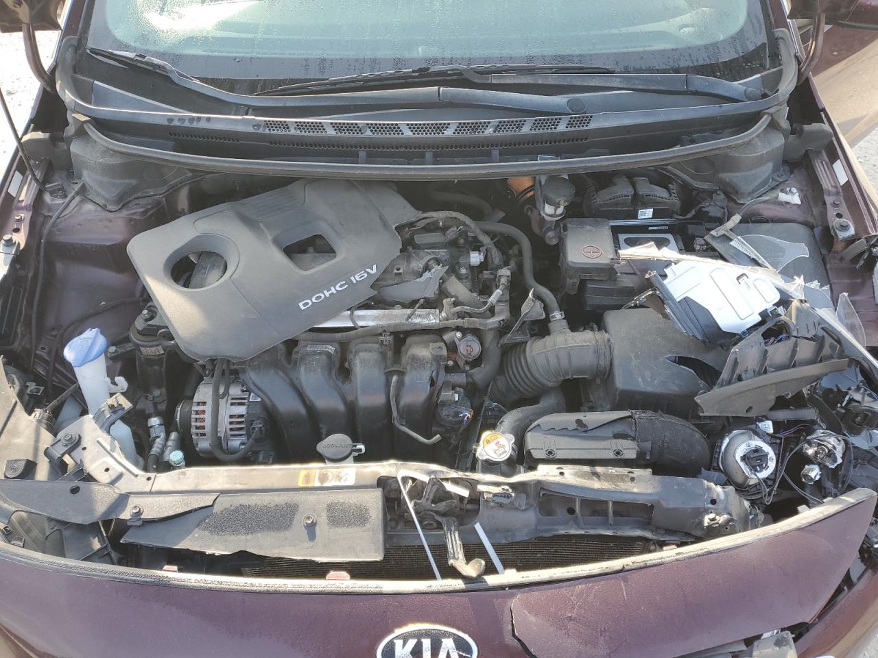 2018 KIA Forte VIN 3KPFL4A76JE242837 Copart auction photo, front end damage thumbnail 11