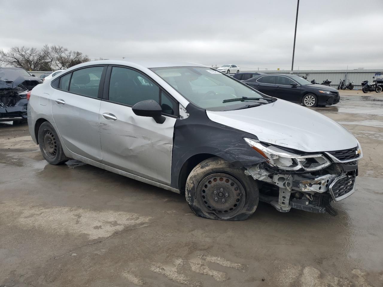 2017 Chevrolet Cruze VIN 1G1BC5SM4H7273905 Copart auction photo, front end / hail damage thumbnail 4