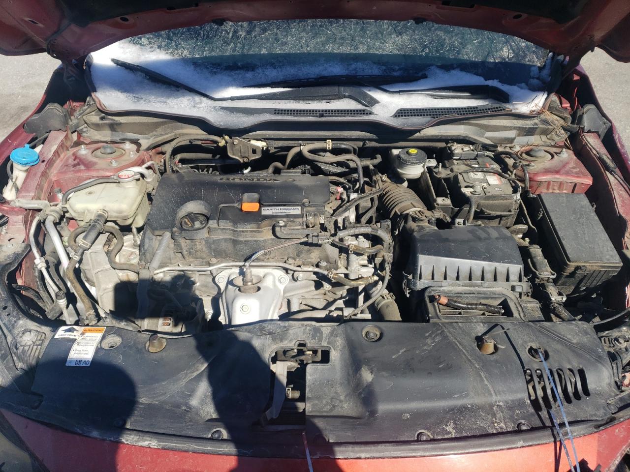 2021 Honda Civic VIN 2HGFC2F60MH539004 Copart auction photo, all over / undercarriage damage thumbnail 12