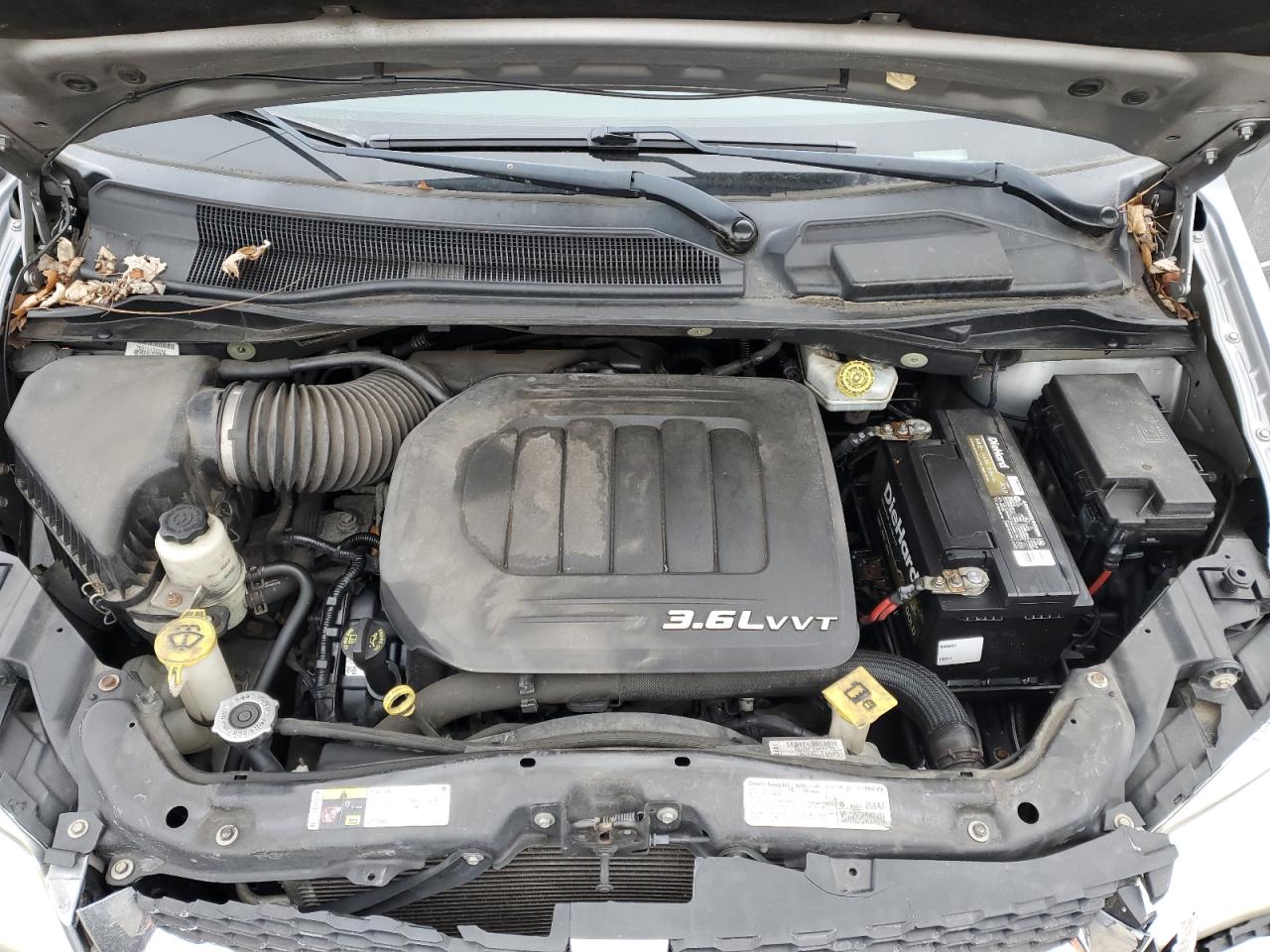 2014 Dodge Caravan VIN 2C4RDGBGXER137457 Copart auction photo, front end damage thumbnail 12