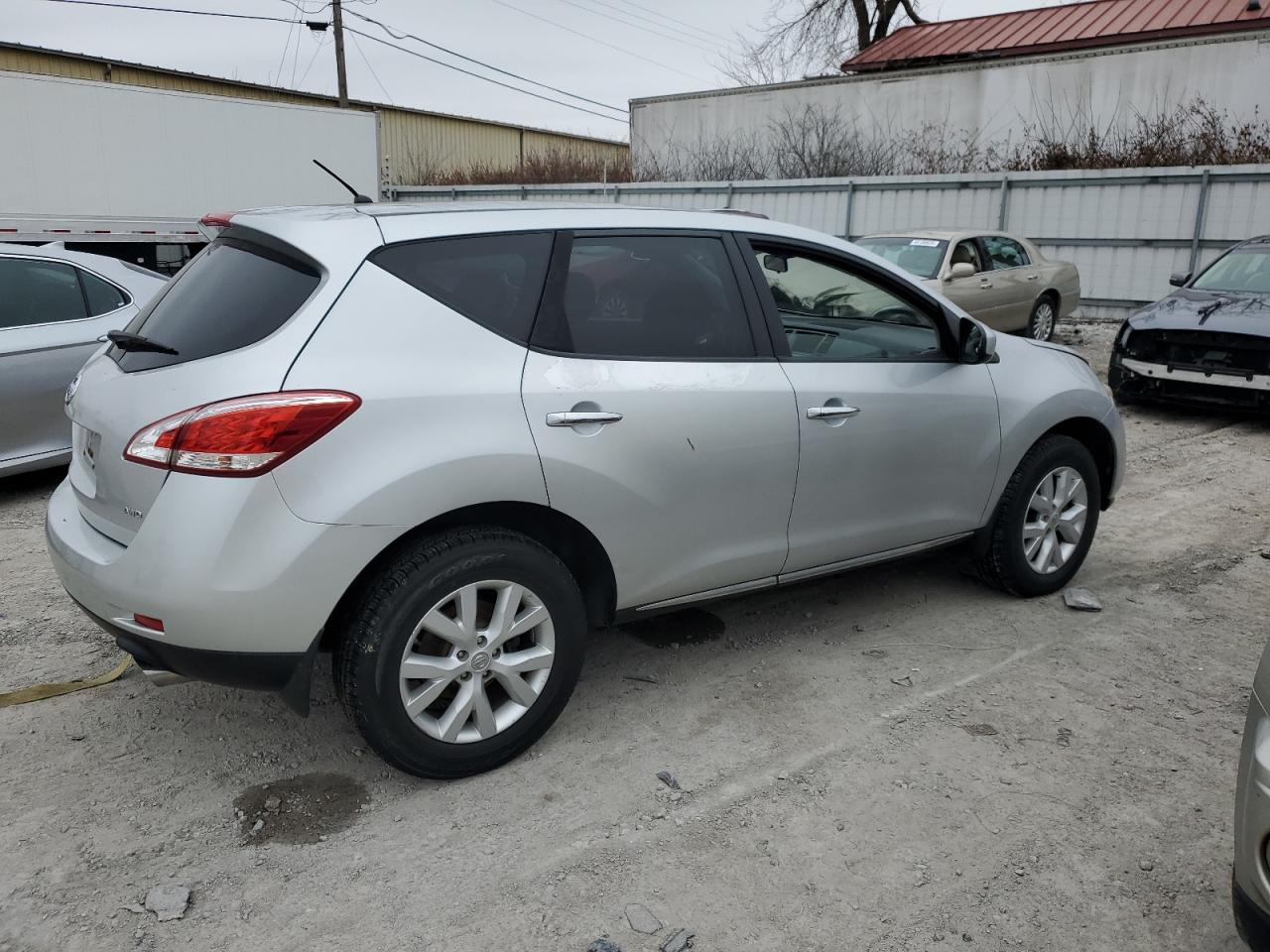 2012 Nissan Murano VIN JN8AZ1MW3CW219653 Copart auction photo, minor dent/scratches damage thumbnail 3