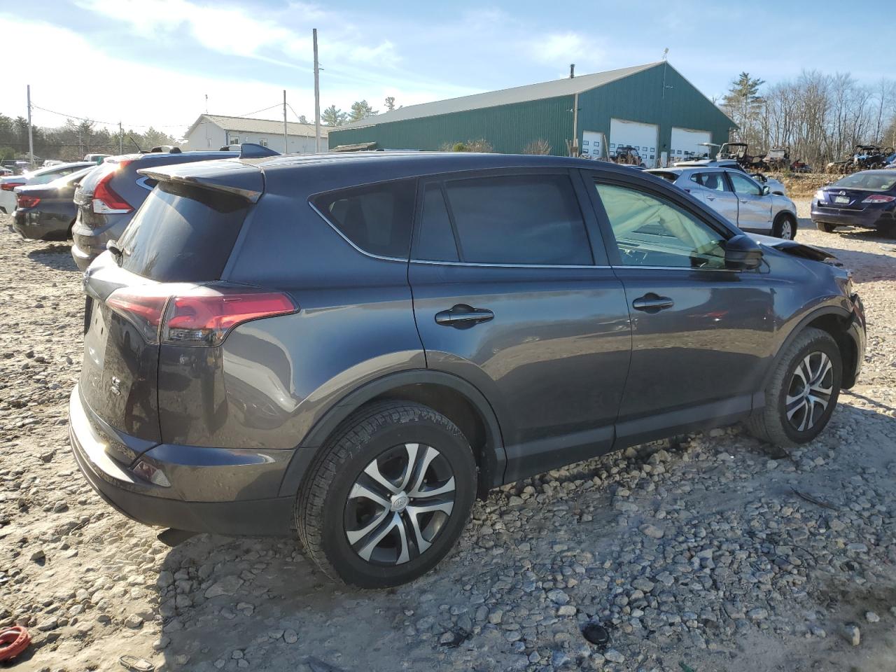 2018 Toyota RAV 4 VIN JTMBFREV2JJ729435 Copart auction photo, front end damage thumbnail 3