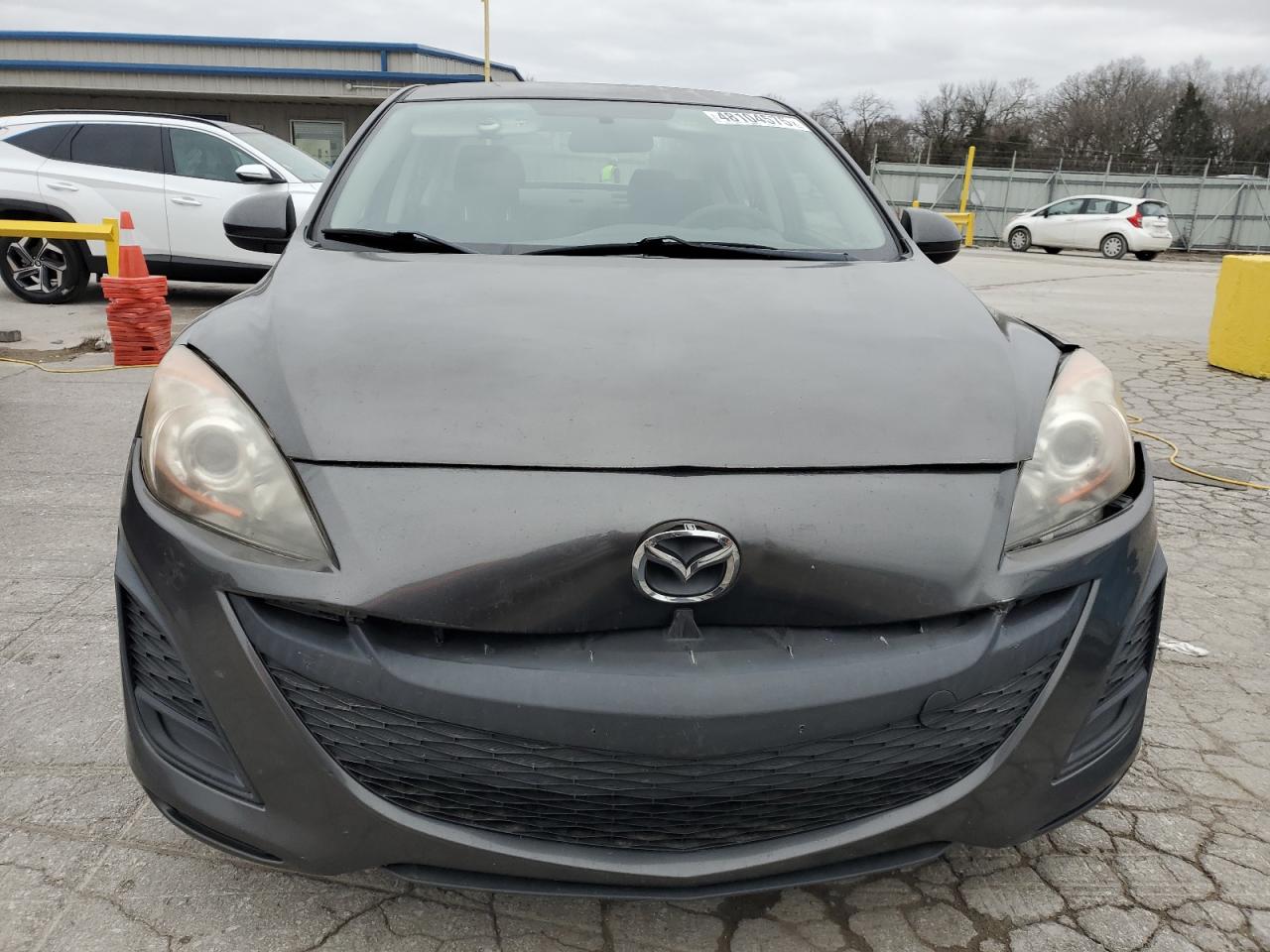 2011 Mazda 3 VIN JM1BL1VF7B1386268 Copart auction photo, rear end damage thumbnail 5