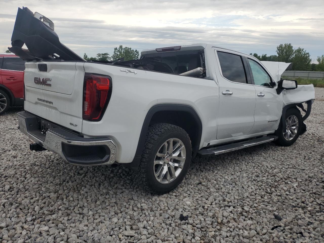2021 GMC Sierra VIN 3GTU9DED3MG342795 Copart auction photo, front end damage thumbnail 3
