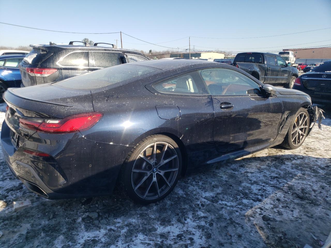 2020 BMW M8 VIN WBABC4C04LCE75995 Copart auction photo, front end damage thumbnail 3