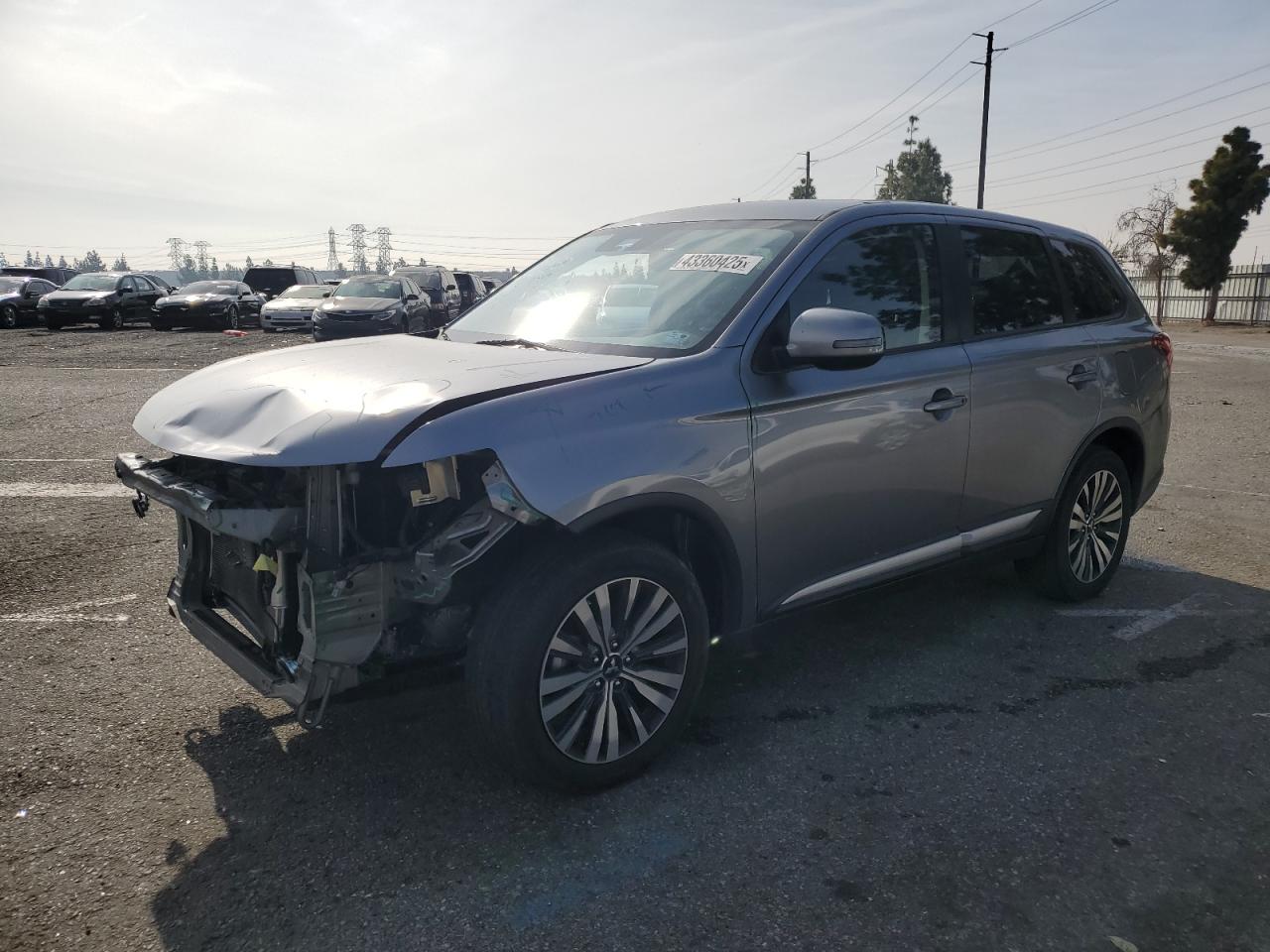 2020 Mitsubishi Outlander VIN JA4AZ3A34LZ044355