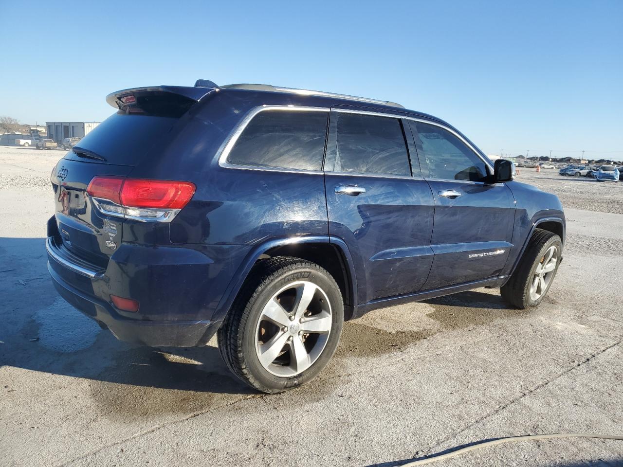 2014 Jeep Grand Cherokee VIN 1C4RJECGXEC359887 Copart auction photo, front end / minor dent/scratches damage thumbnail 3