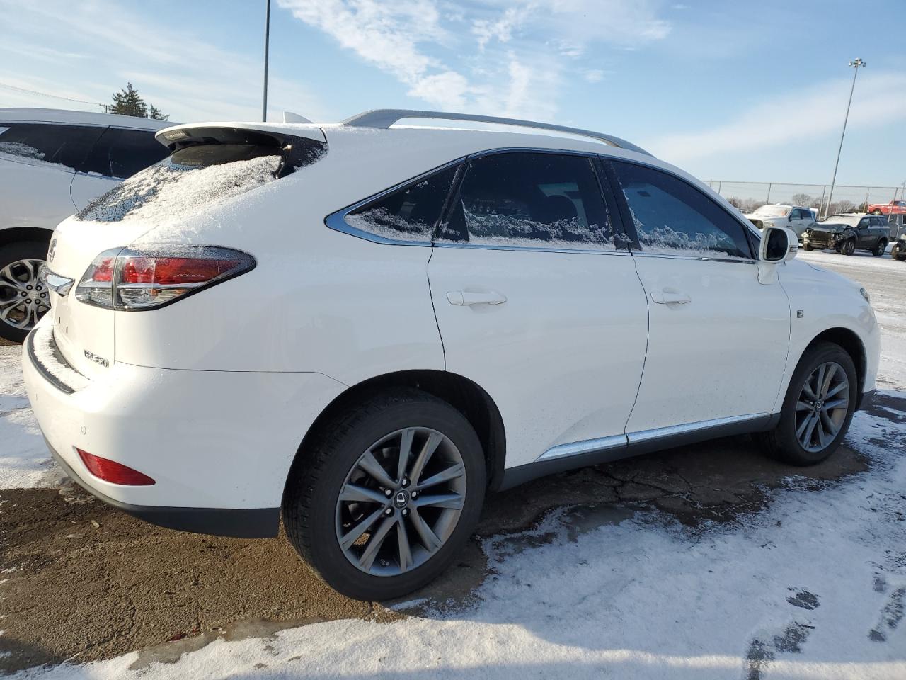 2015 Lexus RX VIN 2T2BK1BA2FC320350 Copart auction photo, all over damage thumbnail 3