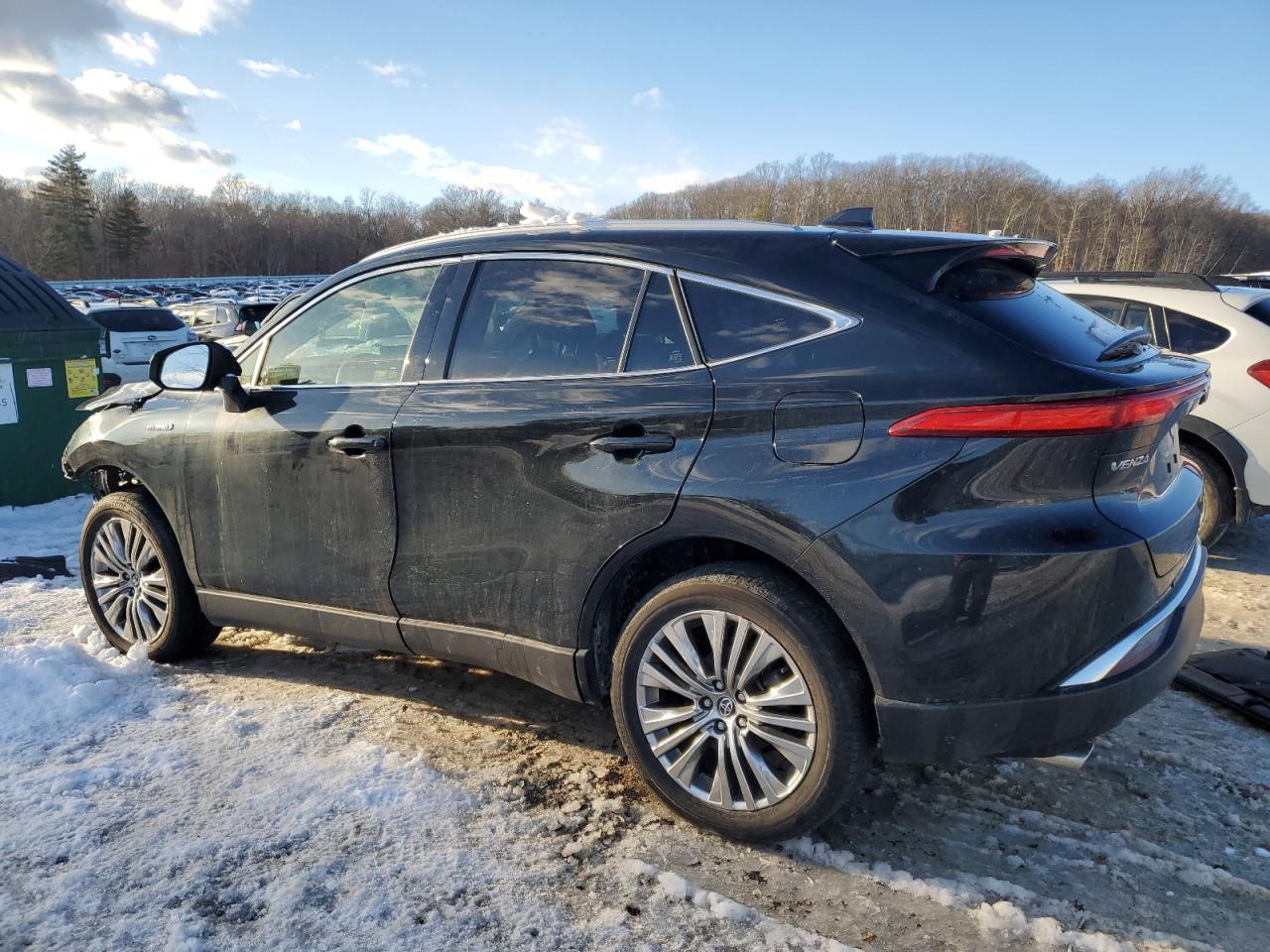 2021 Toyota Venza VIN JTEAAAAH7MJ063149 Copart auction photo, front end / undercarriage damage thumbnail 2
