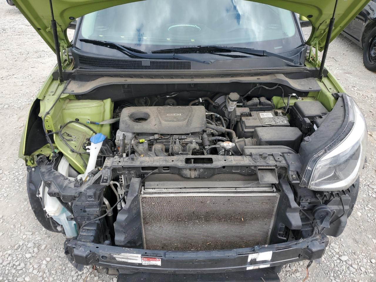 2019 KIA Soul VIN KNDJN2A20K7915944 Copart auction photo, front end / rear end damage thumbnail 11
