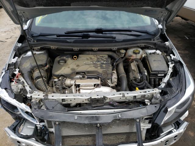 2018 Chevrolet Cruze VIN 1G1BE5SM1J7154614 Copart auction photo, front end / side damage thumbnail 7