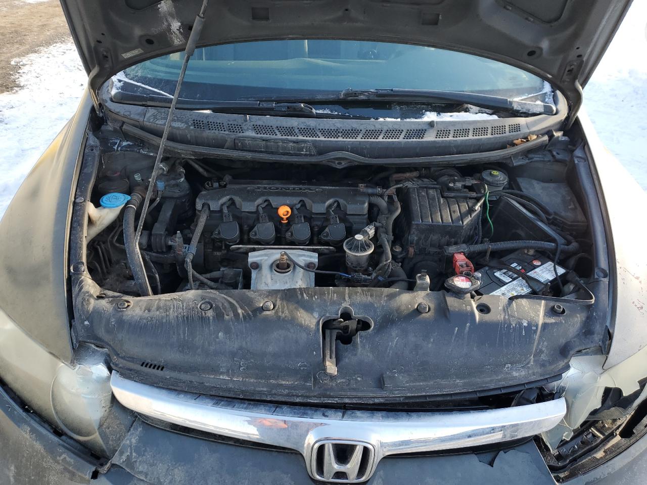 2006 Honda Civic VIN 2HGFA16346H005013 Copart auction photo, front end damage thumbnail 11