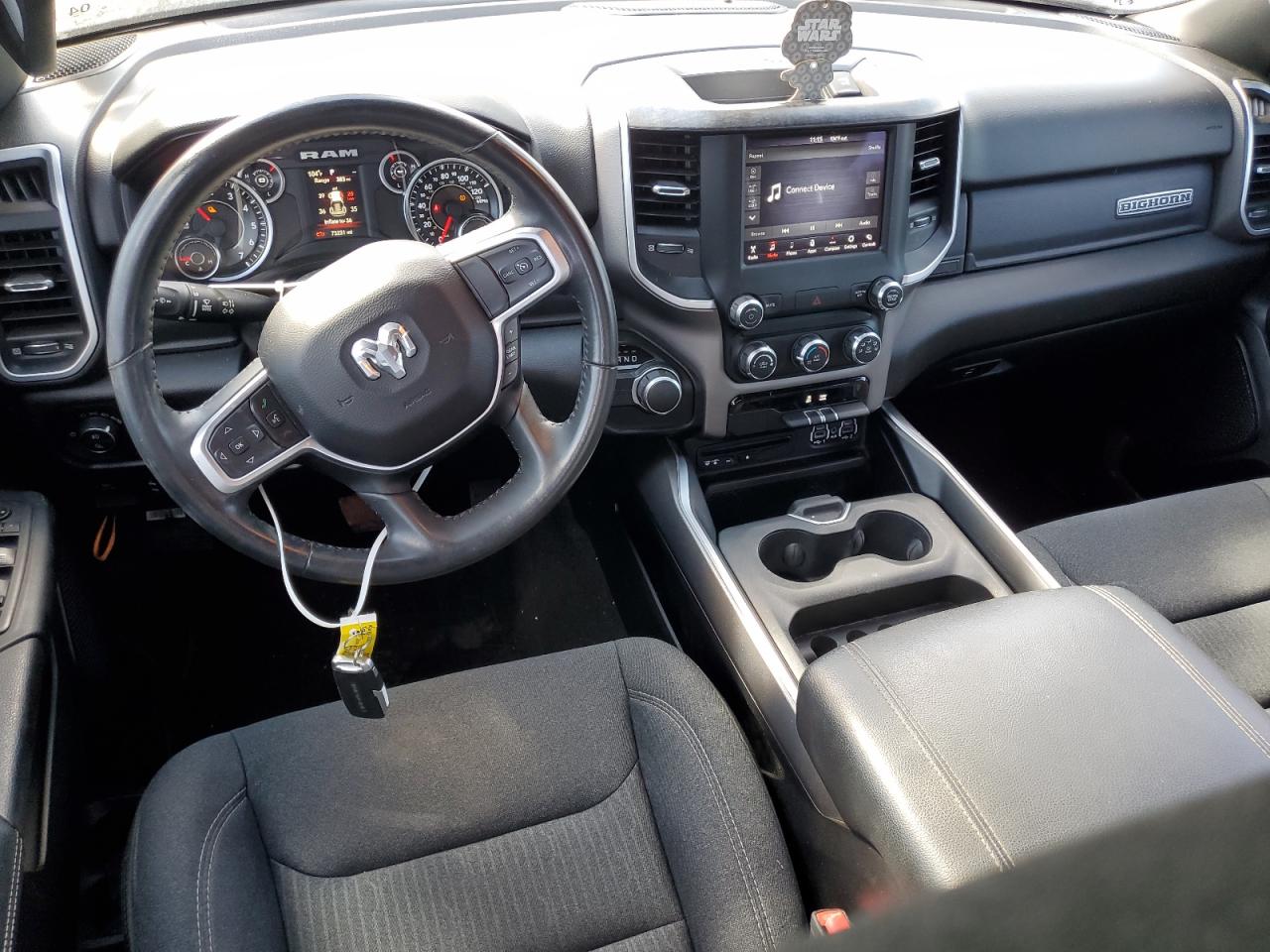 2019 RAM 1500 VIN 1C6RREBT1KN913008 Copart auction photo, side damage thumbnail 8