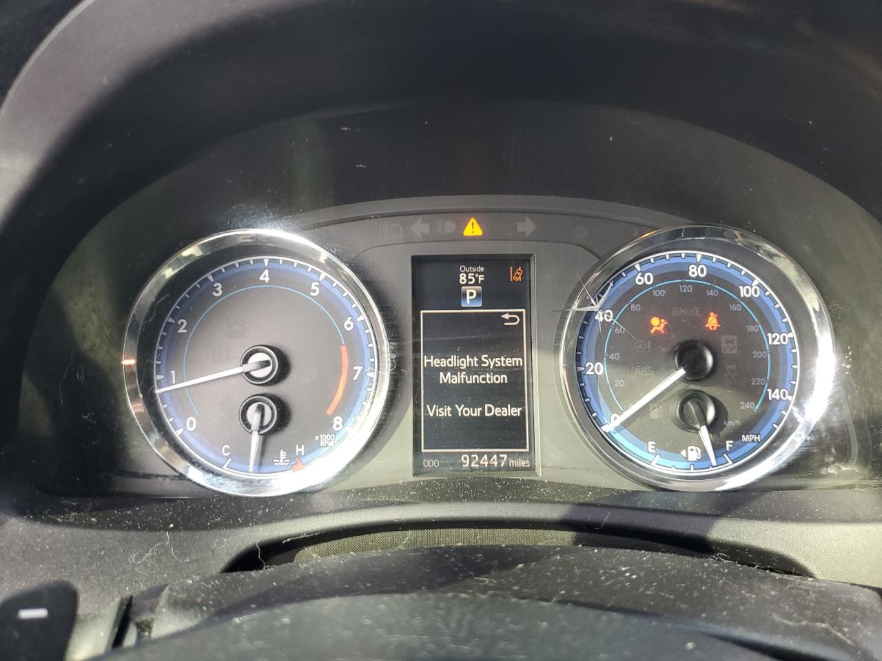 2019 Toyota Corolla VIN 5YFBURHE2KP923106 Copart auction photo, front end damage thumbnail 9