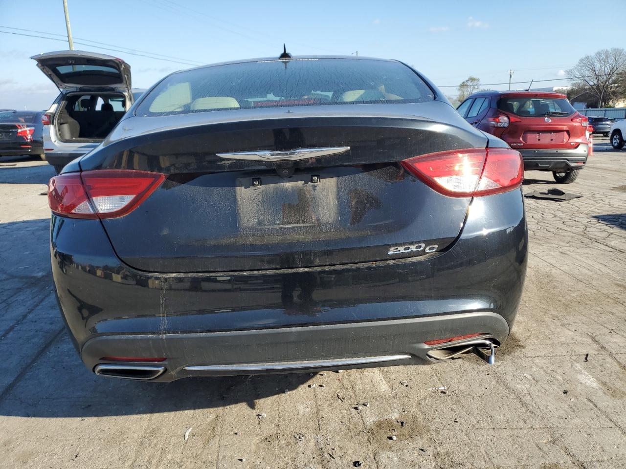2015 Chrysler 200 VIN 1C3CCCCG9FN519627 Copart auction photo, all over damage thumbnail 6