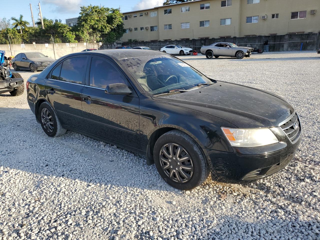 2009 Hyundai Sonata VIN 5NPET46C99H551131 Copart auction photo, minor dent/scratches damage thumbnail 4