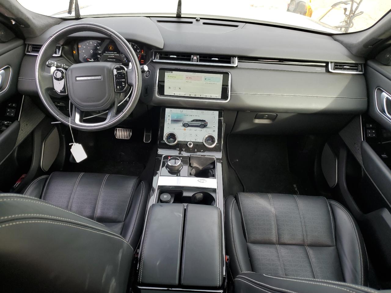 2020 Land Rover Range Rover VIN SALYM2EV9LA238122 Copart auction photo, side / undercarriage damage thumbnail 8