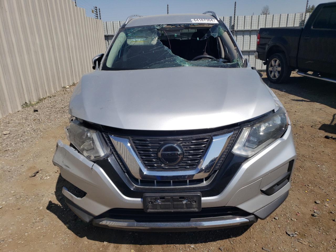 2020 Nissan Rogue VIN KNMAT2MT2LP507649 Copart auction photo, front end / side damage thumbnail 5