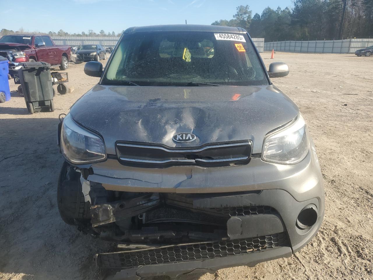 2019 KIA Soul VIN KNDJN2A20K7686830 Copart auction photo, front end damage thumbnail 5