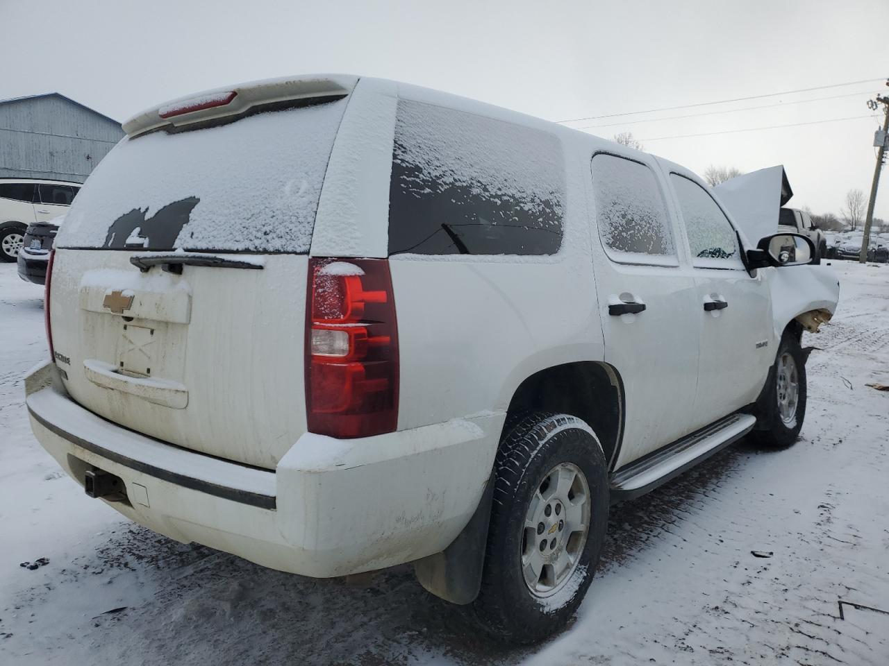 2013 Chevrolet Tahoe VIN 1GNSK4E0XDR128130 Copart auction photo, front end damage thumbnail 3
