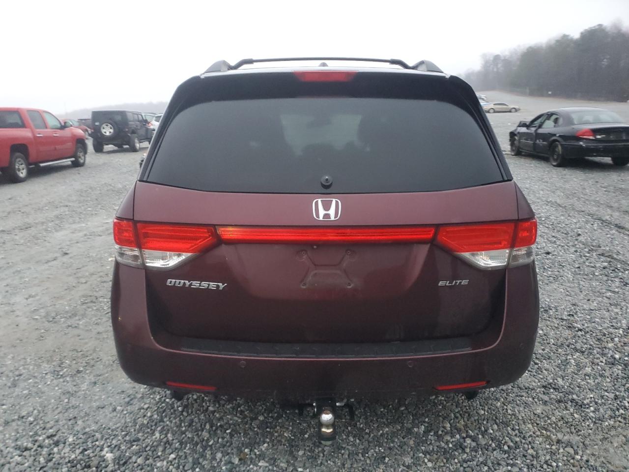 2014 Honda Odyssey VIN 5FNRL5H91EB064796 Copart auction photo, front end damage thumbnail 6