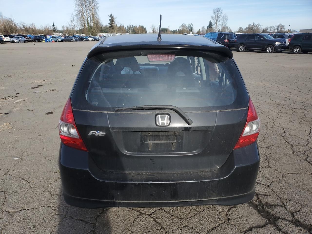 2007 Honda Fit VIN JHMGD38667S062898 Copart auction photo, all over damage thumbnail 6