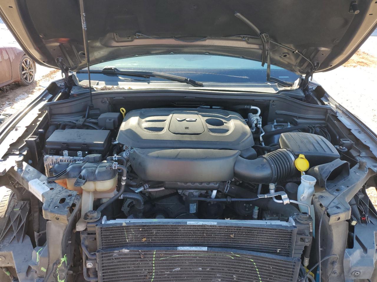 2017 Dodge Durango VIN 1C4RDHAG2HC660721 Copart auction photo, front end / minor dent/scratches damage thumbnail 12