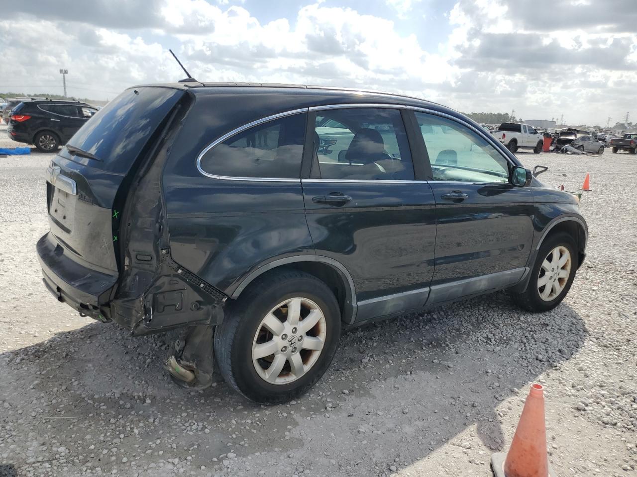 2009 Honda CR-V VIN 5J6RE38759L017457 Copart auction photo, rear end damage thumbnail 3