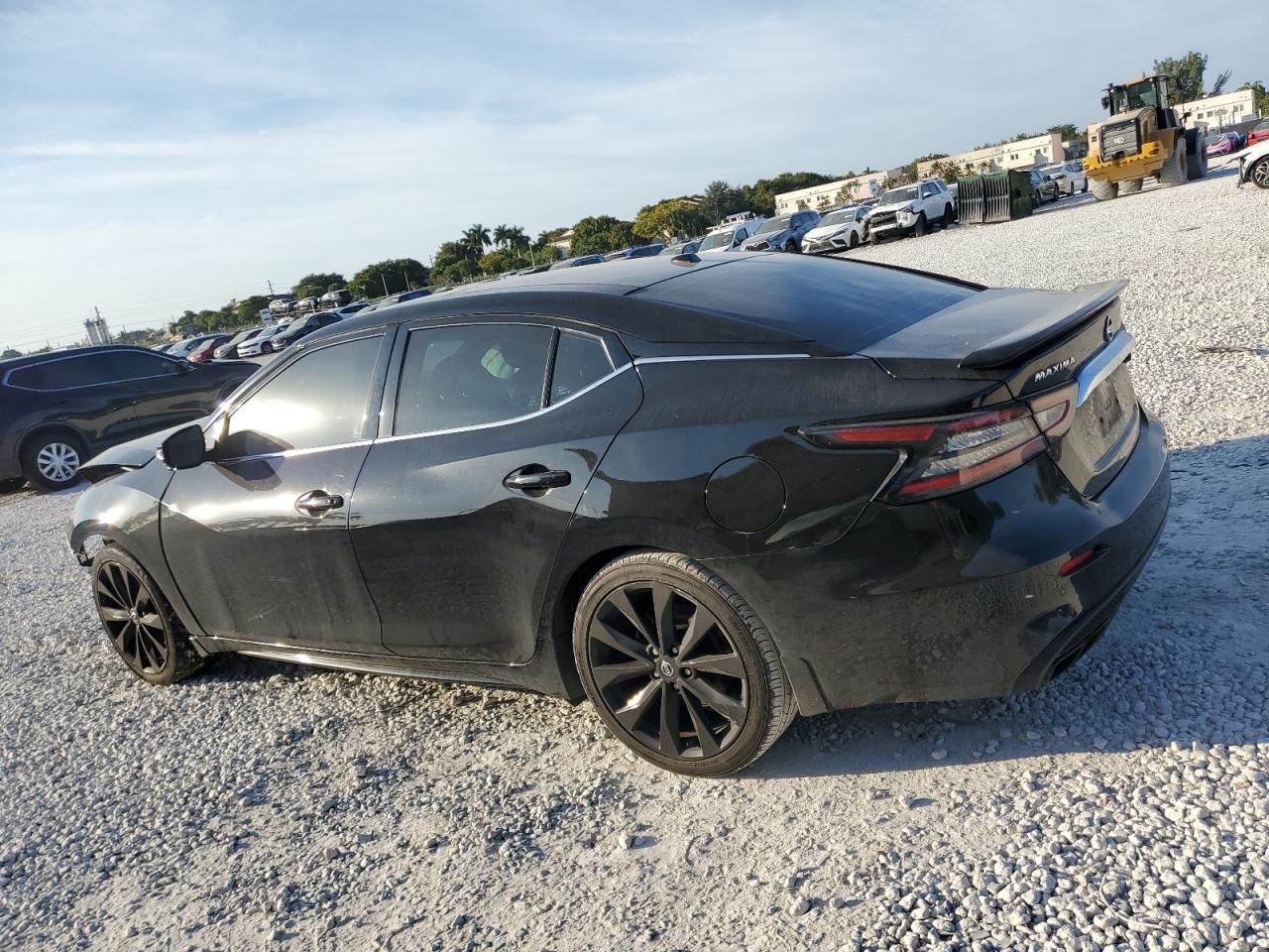 2020 Nissan Maxima VIN 1N4AA6EV0LC382192 Copart auction photo, front end damage thumbnail 2