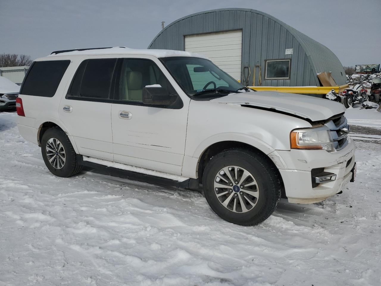 2017 Ford Expedition VIN 1FMJU1JT8HEA79774 Copart auction photo, front end / side damage thumbnail 4