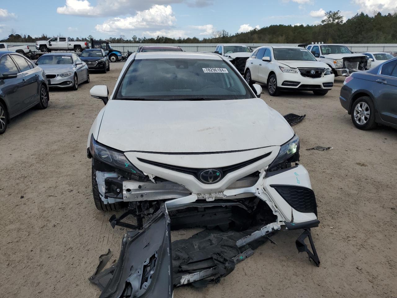2023 Toyota Camry VIN 4T1G11AK2PU724580 Copart auction photo, front end damage thumbnail 5