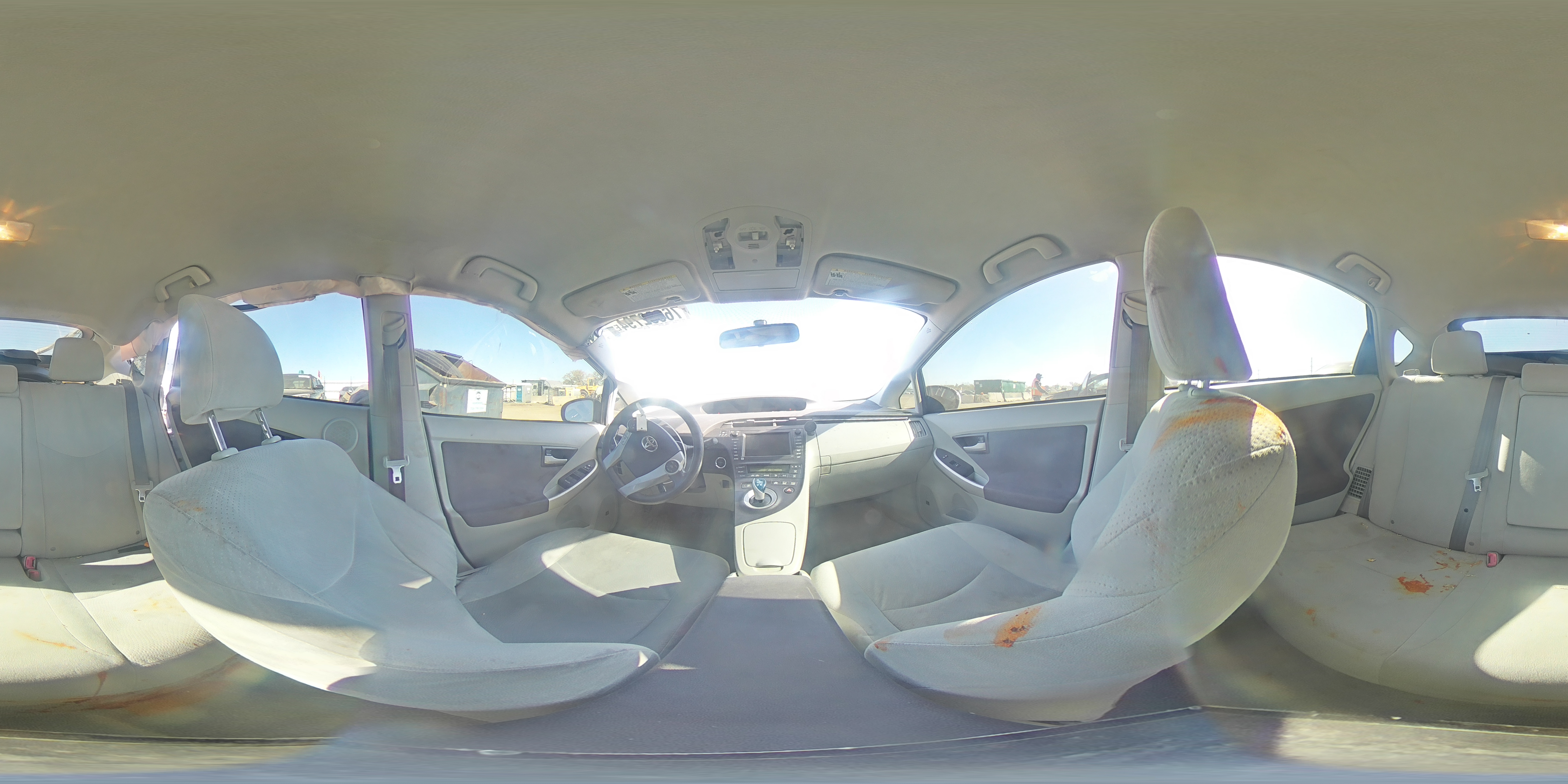 2010 Toyota Prius VIN JTDKN3DU1A1007480 Copart auction photo, all over damage thumbnail 13
