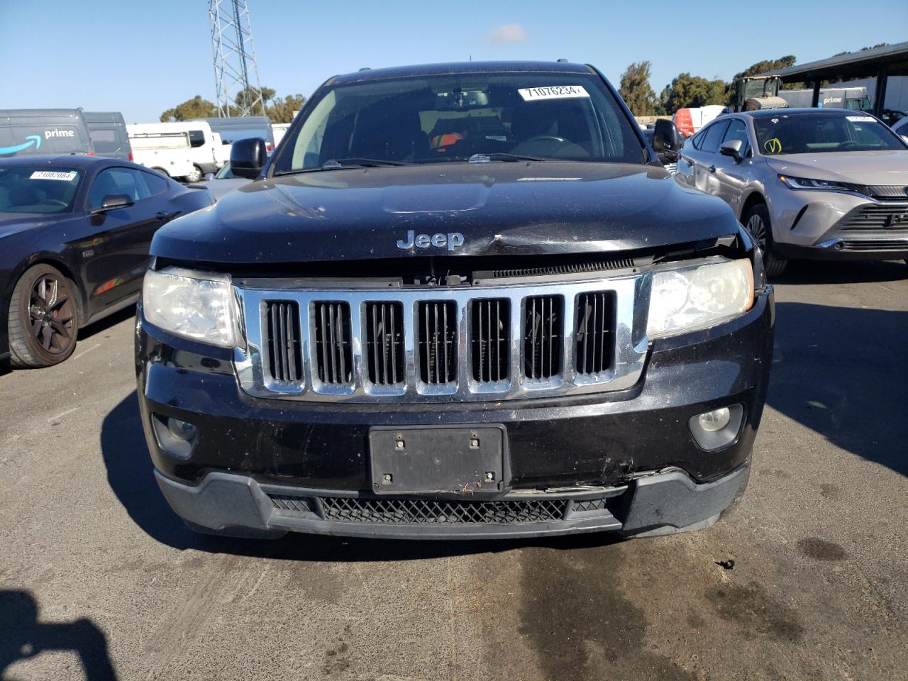 2012 Jeep Grand Cherokee VIN 1C4RJFAG7CC255914 Copart auction photo, front end damage thumbnail 5