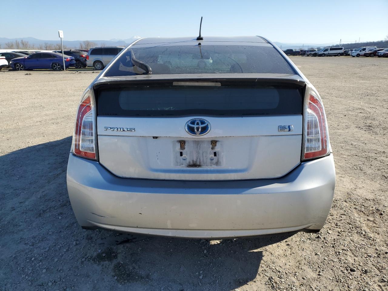 2014 Toyota Prius VIN JTDKN3DU7E1748481 Copart auction photo, front end / side damage thumbnail 6