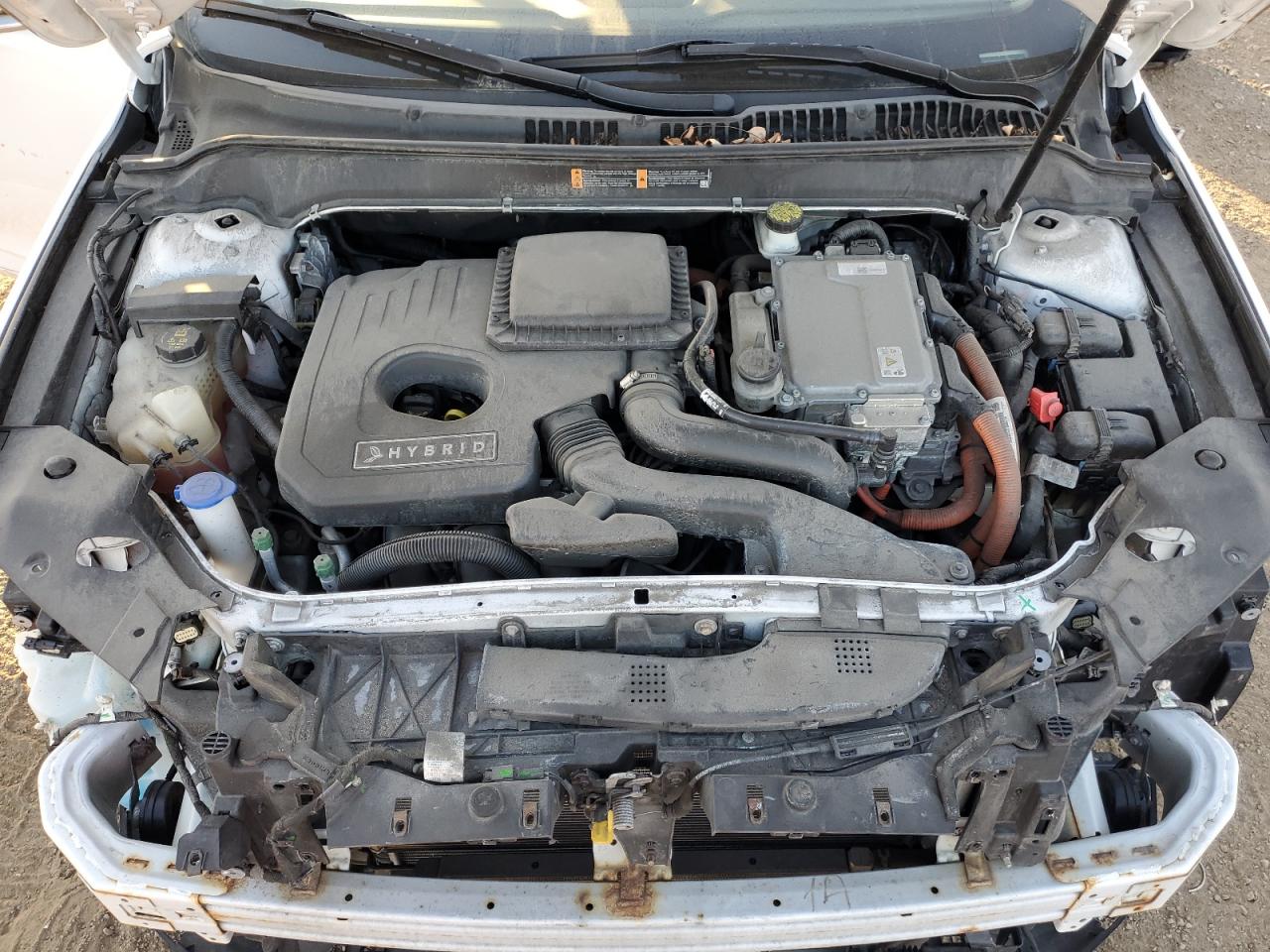 2017 Lincoln MKZ VIN 3LN6L5MU6HR602727 Copart auction photo, front end damage thumbnail 12
