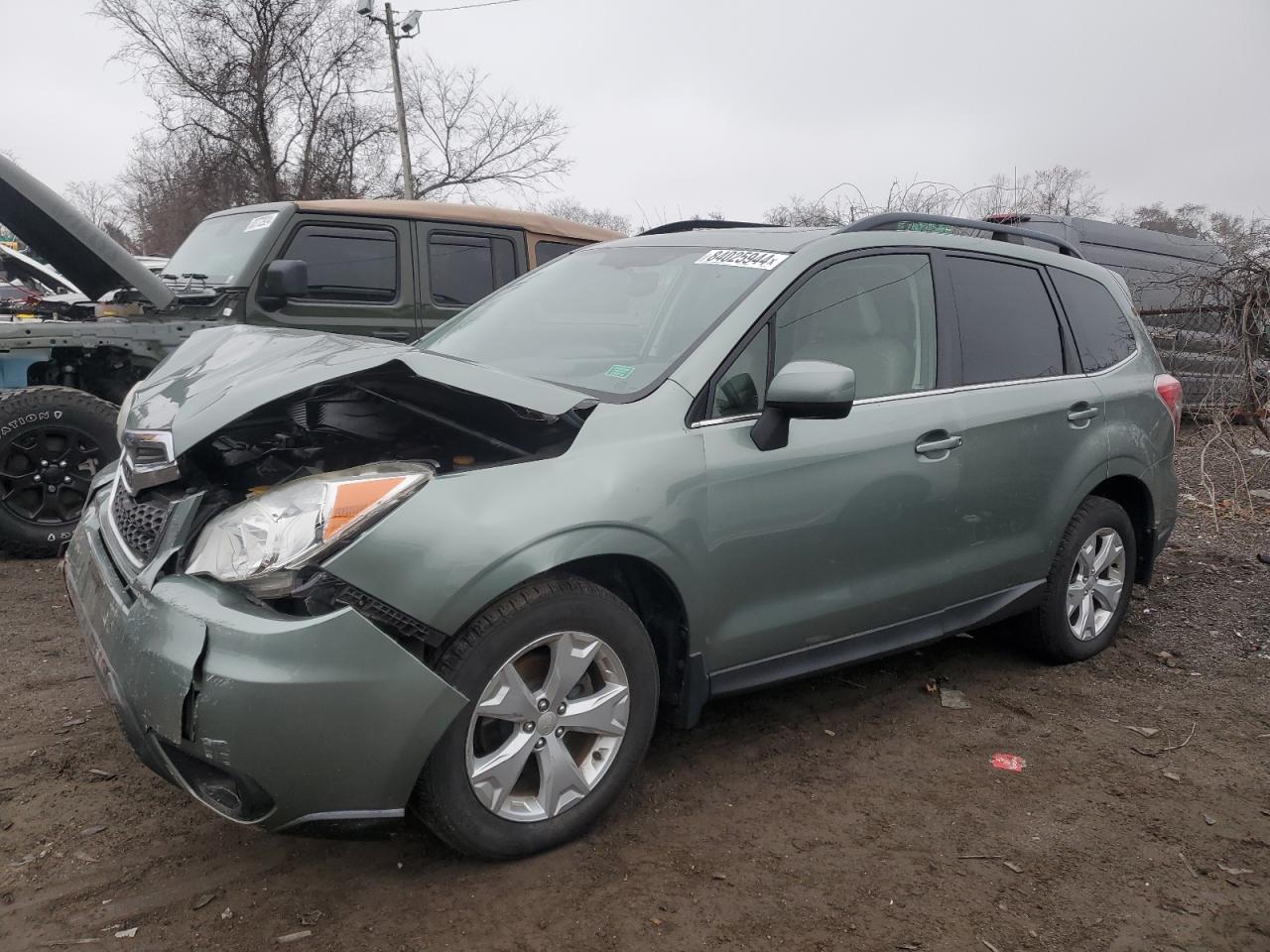 2014 Subaru Forester VIN JF2SJAJC7EH490614