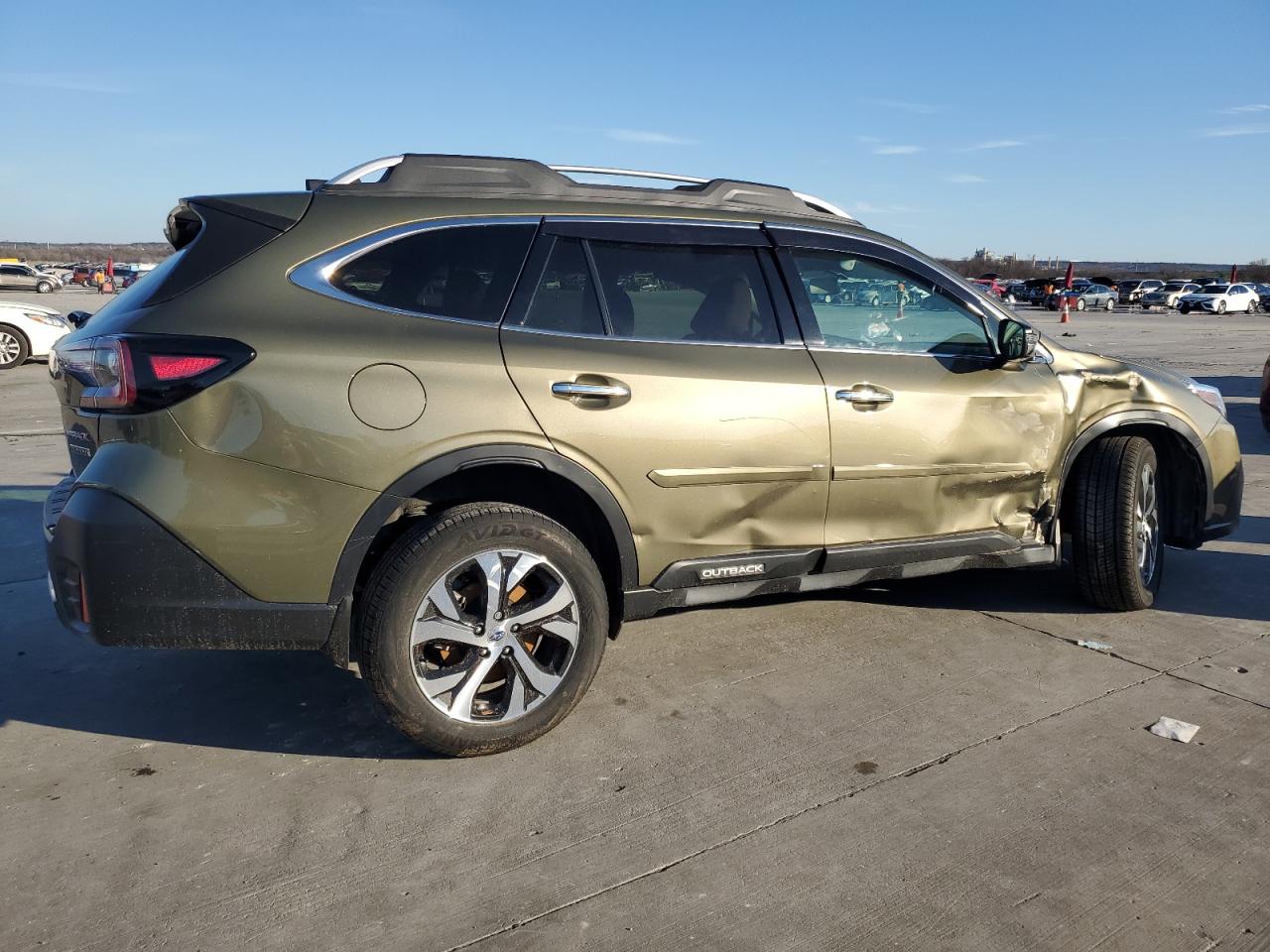 2021 Subaru Outback VIN 4S4BTGPD7M3155453 Copart auction photo, front end damage thumbnail 3