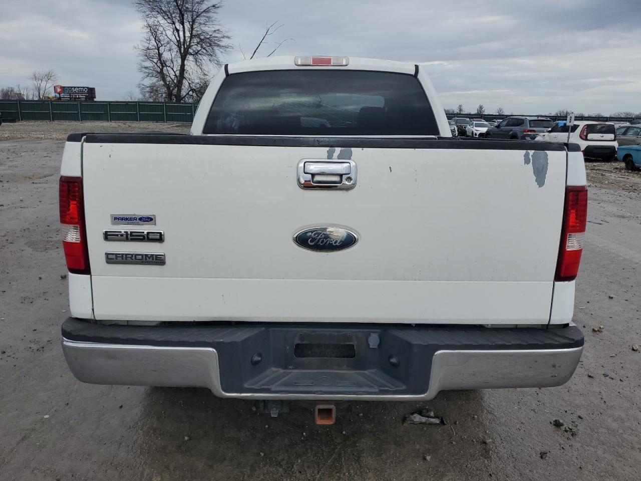 2006 Ford F-150 VIN 1FTPW14V36KC53979 Copart auction photo, all over damage thumbnail 6